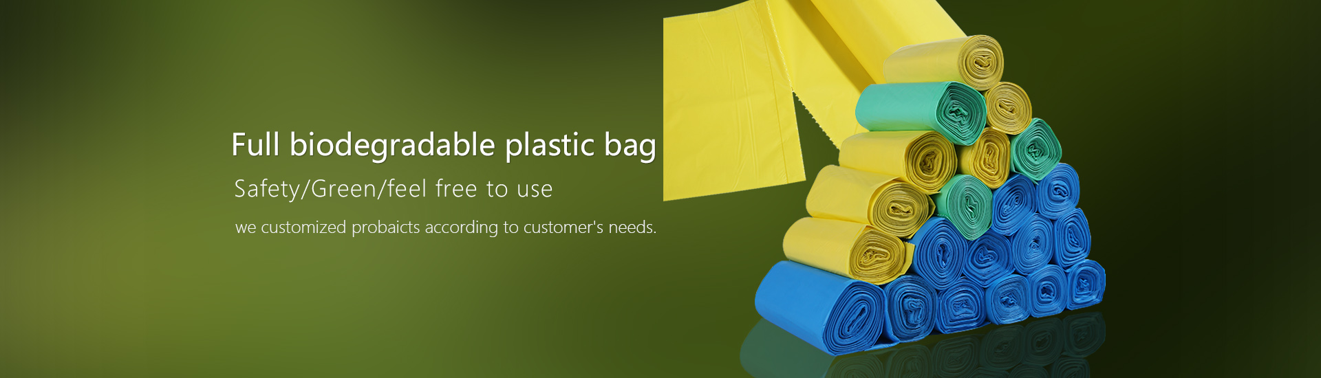 biodegradable rubbish bag